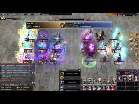 Argos Weekly 2015.01.10 PM Final: Mazeus vs. Nekromantia - Atlantica Online