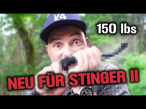 ENDLICH: der 150 lbs Bogen für die Stinger2 ist da!