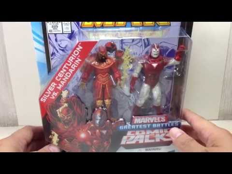 Silver Centurion VS Mandarin Marvel Universe Comic Pack Review