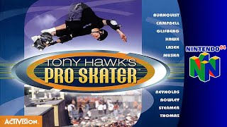 Nintendo 64 Longplay: Tony Hawk's Pro Skater / Skateboarding
