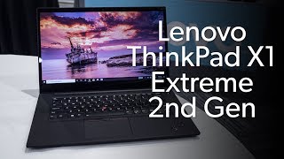 Lenovo ThinkPad X1 Extreme 2Gen Black (20QV0010RT) - відео 2