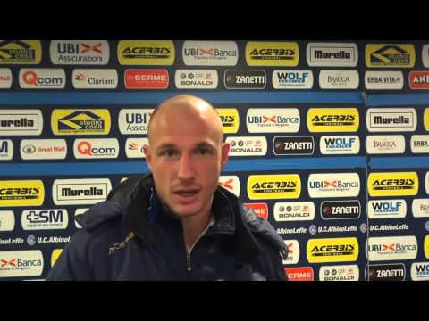 Mauro Belotti post AlbinoLeffe 1 - 1 Cremonese