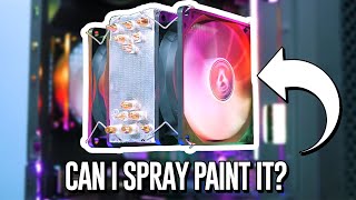 Painting A CPU Cooler | DIY MOD