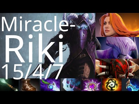 Miracle- Riki vs Bloodseeker - Nigma vs Gambit g1 - EPIC League dota2