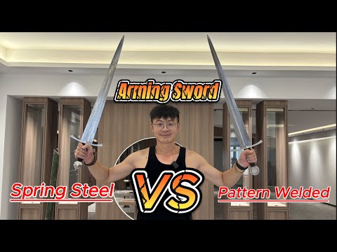 Will Steel Type Affect Sword Cutting Performance? A Thorough Review of Swordier Two Arming Swords.