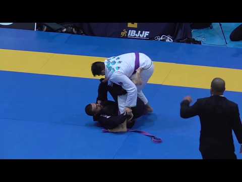 Pete O'Neal vs Cemil Karahan - IBJJF European Open 2018 - Purple Adult - Heavy
