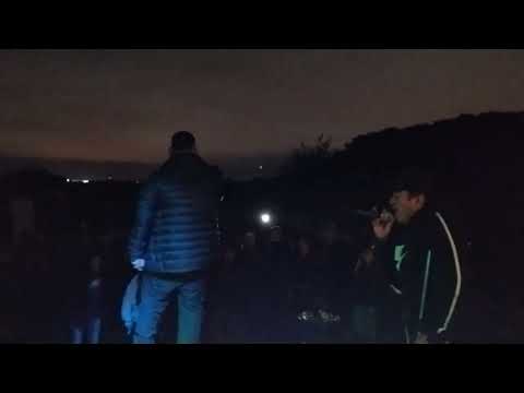 RONKO REAL & LUNATIKO EL DRAGON en vivo tokata FAMILIA HARDKORE en el PATIO CHAKAY puerto montt
