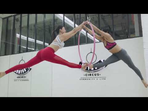 Aerial Hoop Duo By HOYHON CIRCUS