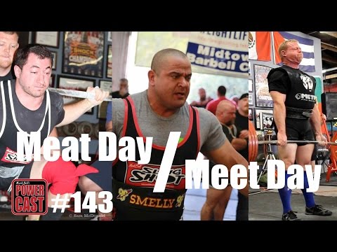 Mark Bell's PowerCast #143 - Meat Day / Meet Day - Your Questions About Performing on the Platform