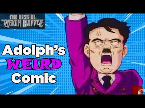 阿道夫的怪異漫畫｜死亡之戰的辦公桌 (Adolph's Weird Comic | Desk of DEATH BATTLE)
