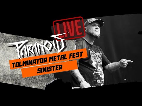 SINISTER live at Tolminator, Slovenia, 2024 | Paranoid Metal Webzine