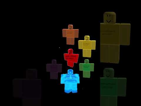 The seven color kids. (READ DESCRIPTION! FOR REAL) #roblox #c00lkidd #shorts #forsaken