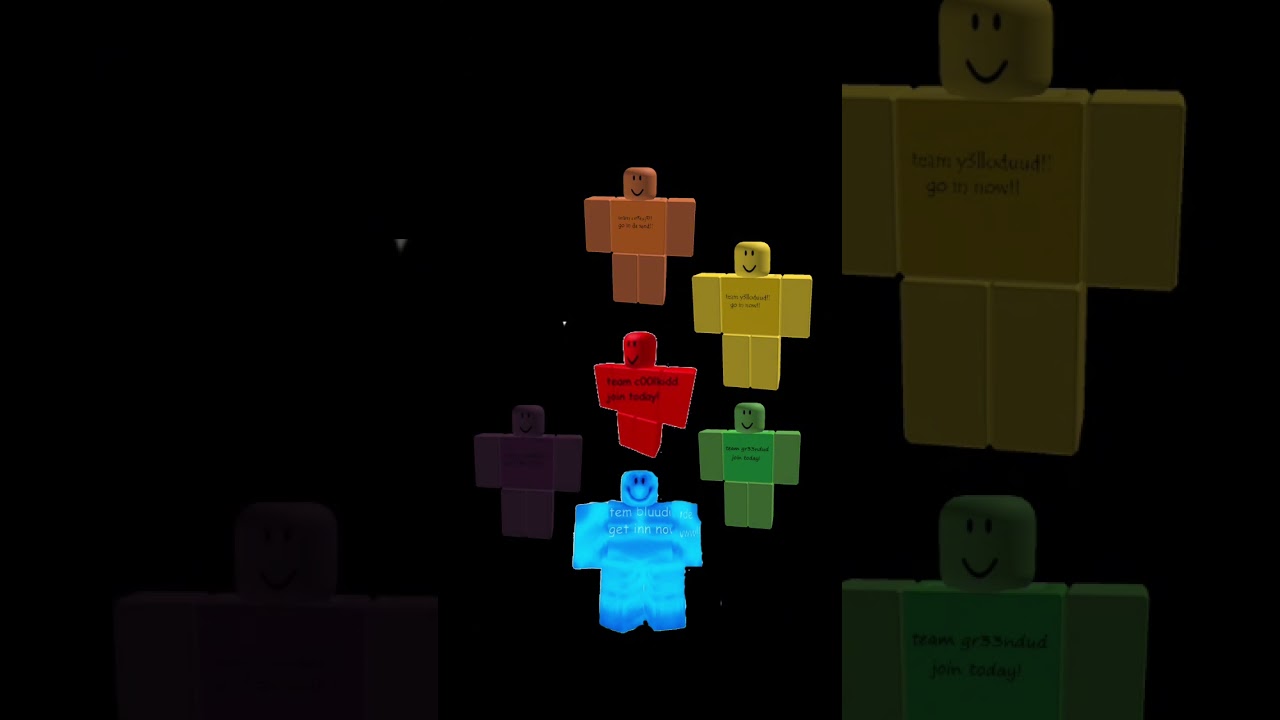 The seven color kids. (READ DESCRIPTION! FOR REAL) #roblox #c00lkidd #shorts #forsaken