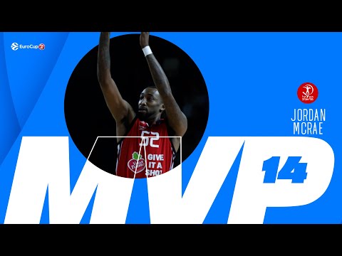 Jordan McRae | Round 14 MVP | 2022-23 7DAYS EuroCup