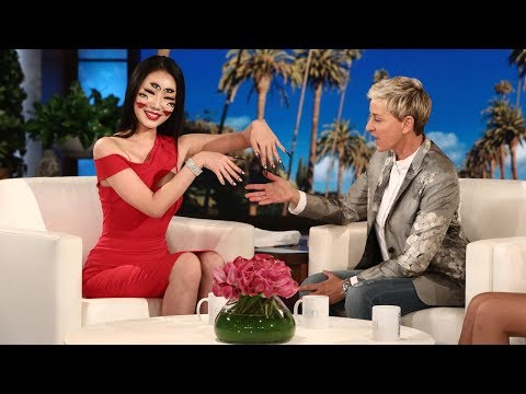 エレンはイリュージョンメイクアップアーティストのデイン・ユンに会う (Ellen Meets Illusion Makeup Artist Dain Yoon)