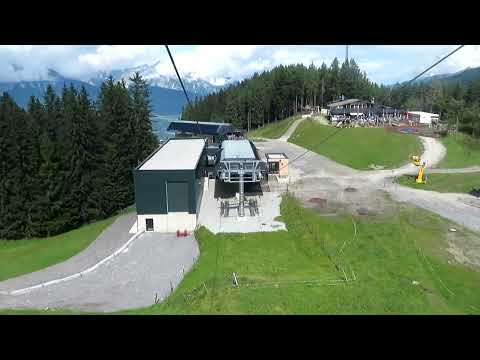 Tulfes 6/10-CGD Tulfein Express (Glungezerbahn II)  Talfahrt Sommerbetrieb