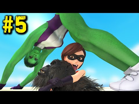 Elastigirl vs King Kong: Rematch | Episode 5
