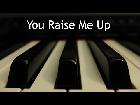 You Raise Me Up - 歌詞付きピアノインストゥルメンタルカバー (You Raise Me Up - piano instrumental cover with lyrics)