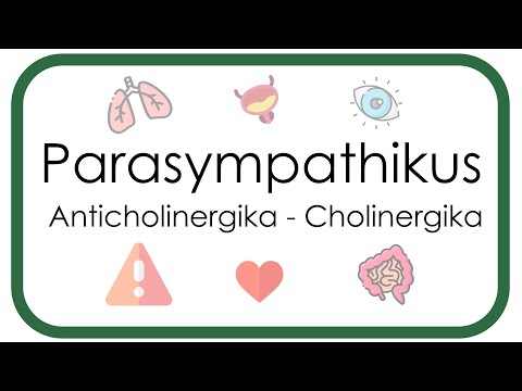 Parasympathetic nervous system – Pharmacology (Anticholinergics: Atropine, Scopolamine - Choliner...