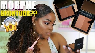 BEST BRONZER & CONTOUR EVER FOR DARKSKIN? MORPHE BRONTOUR!
