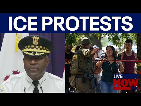 Video | Chicago Police on ICE protests