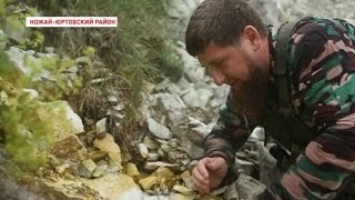 Рамзан Кадыров в очередной раз покорил горные вершины Чечни