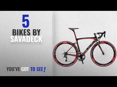 Top 10 Savadeck Bikes [2018]: SAVADECK T700 Carbon Fiber 700C Road Bike with SHIMANO 3000 18 Speed
