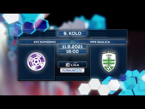 2.liga 2021/2022 8.kolo: KFC Komárno - MFK Skalica (Zostrih)