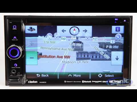 Clarion NX603 (Factory Refurbished)-video