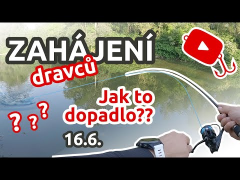 Moje zahájeni sezóny PŘÍVLAČ - DRAVCI