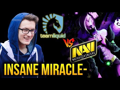 Other INSANE Perform From Miracle- Liquid vs Navi - Midas Mode Dota 2 [Game1]