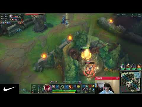 T1 FAKER WITH THE CLEAN LEE SIN PLAYS!!