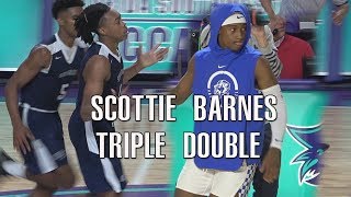 Scottie Barnes Smooth Triple Double Vs Hoodie Rio! Vernon Carey Dominates With 35!
