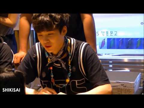 [fancam] 130629 BTS fansign @ Ilsan - SUGA
