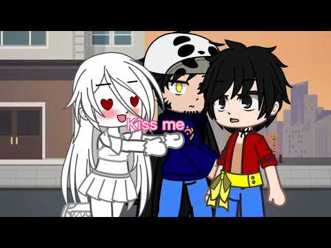 Law proves him and luffy are dating 🤭👍// lawlu and lawlu kiss 😏😘//