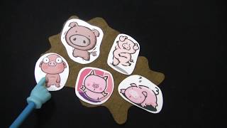 5 Little Pigs Roll in the Mud