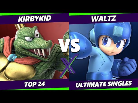 S@X 382 Online Top 24 - KirbyKid (K Rool) Vs. Waltz (Mega Man) Smash Ultimate - SSBU