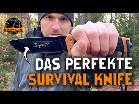 DAS PERFEKTE Survival-Messer: GANZO Survival Knife V2⎢#survivalknife #bushcraftknives #arbeitsmesser