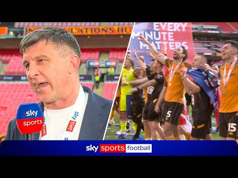 "I can't believe it" 🥹 | Sergej Jakirović FULL reaction as Hull promoted to Premier League