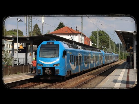 Bahnbetrieb in Geltendorf am 23.08.2023