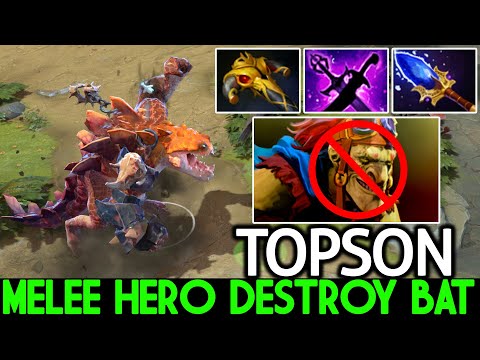 TOPSON [Primal Beast] Bring Melee Hero Destroy Batrider Mid Dota 2