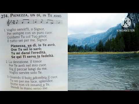 Hino 274 CCB em Italiano - Pienezza, un dì, in Te avrò