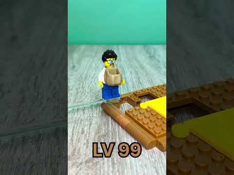 Level 1 VS Level 999 LEGO I'm a Pancake… #lego #shorts
