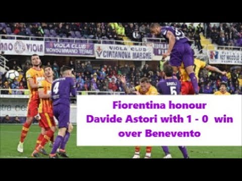 Fiorentina honour David Astori with 1- 0 win over Benevento