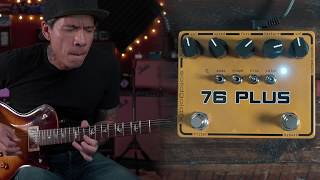 Video thumbnail for SolidGoldFX 76 Plus fuzz/octave/filter pedal by R.J. Ronquillo