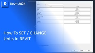 How To Change UNITS In Revit 2026 In 5 Minutes!