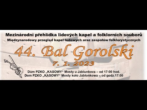 44. Mezinárodní přehlídka lidových kapel a souborů.