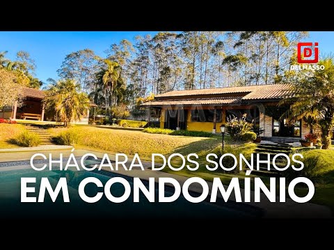 Chácara dos Sonhos em Condomínio Fechado e Exclusivo em Ibiúna!