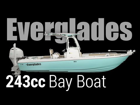 Everglades 243-CENTER-CONSOLE video