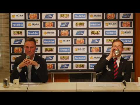 Presskonferensen Frölunda - Malmö